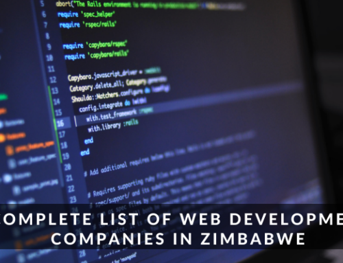 Complete List of Web Development Companies in Zimbabwe 2022