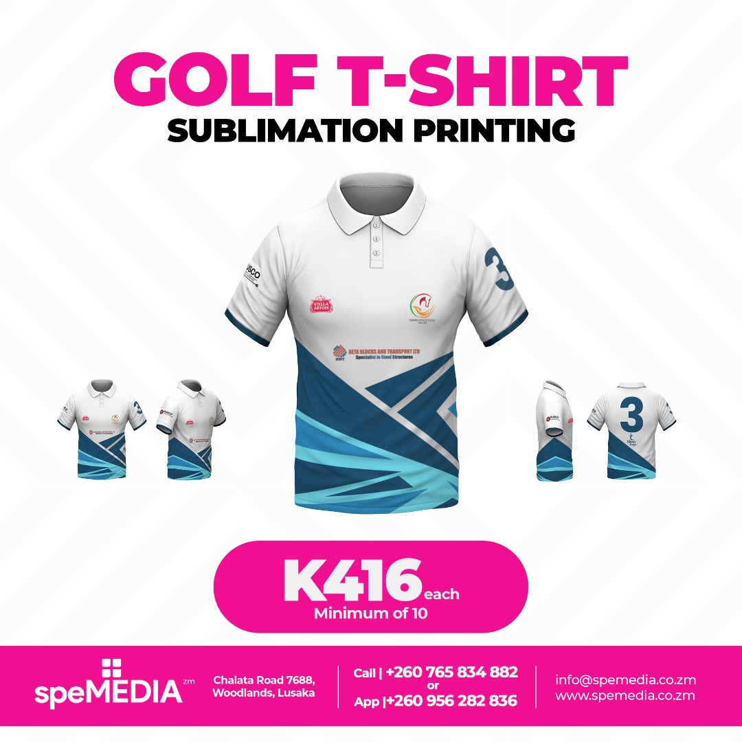 Best Golf Sublimation Printing Zambia Best Golf Sublimation Printing Zambia