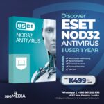 ESET NOD32 ANTIVIRUS 1 USER 1 YEAR LUSAKA ZAMBIA