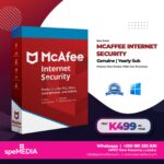 MCAFEE-INTERNET-SECURITY-10PCs-LUSAKA-ZAMBIA.