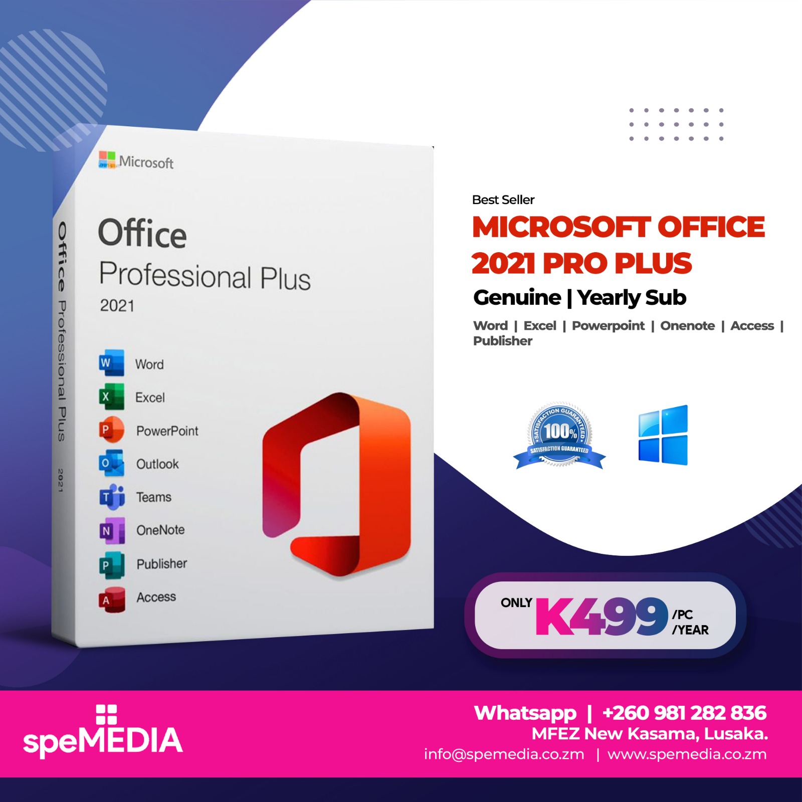 MICROSOFT OFFICE 2021 PRO PLUS LUSAKA ZAMBI