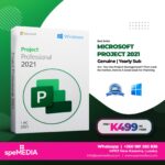 MICROSOFT PROJECT PROFESSIONAL 2021 LUSAKA ZAMBIA